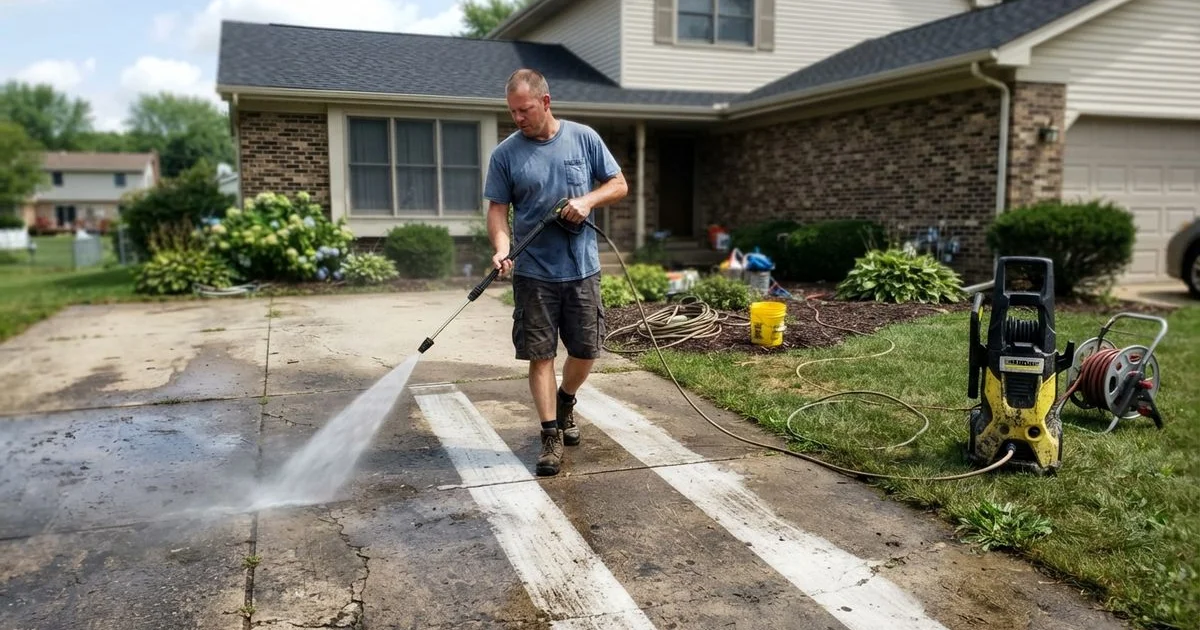 Pressure washing cost: what drives the price up or down