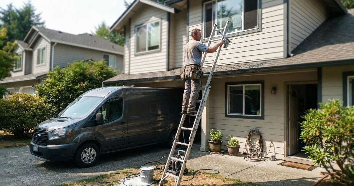 What a professional window cleaning visit includes