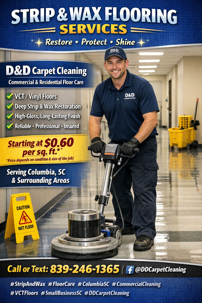 D&D Carpet Cleaning & Janitorial